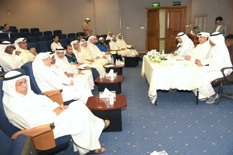 اجراء قرعة دوري الوزارات لكرة القدم للثيل والصالات